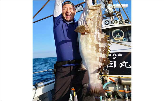 【福岡】船釣り最新釣果　13kg筆頭に良型アラ船中複数キャッチ