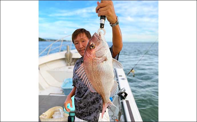 【大分・熊本】船釣り最新釣果　タチウオとマダイで良型が顔出し