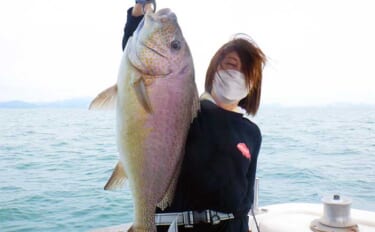【福岡】沖のルアー最新釣果　タイラバでマダイの数釣りにコロダイ浮上