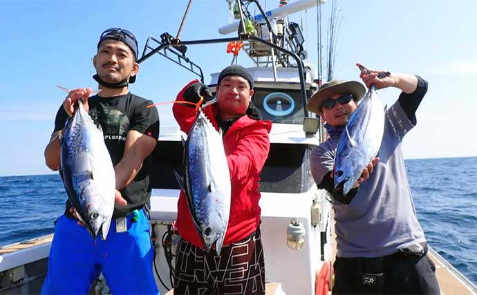 【福岡】沖のルアー最新釣果　タイラバでマダイの数釣りにコロダイ浮上