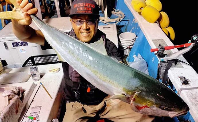 福井の完全フカセ釣りで95cmヒラマサに81cmマダイ　大型魚続々