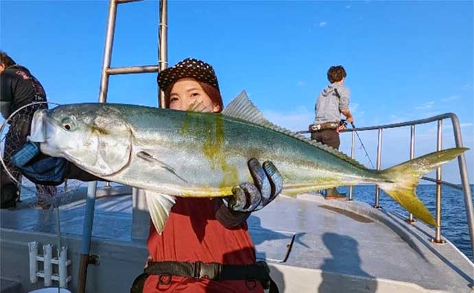 【福井・石川】船釣り最新釣果　ジギングでブリ族中心に青物好調