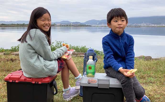琵琶湖で車中泊をしながら親子でブラックバスフィッシングを堪能