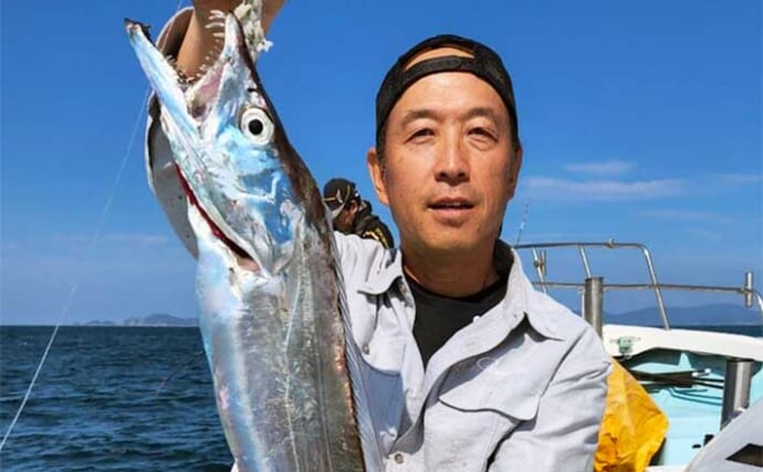 【大分・熊本】船釣り最新釣果　タチウオ釣りで大型続々顔出し