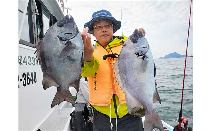 【三重・愛知】船のエサ釣り最新釣果　ウタセマダイ釣りで本命数釣り