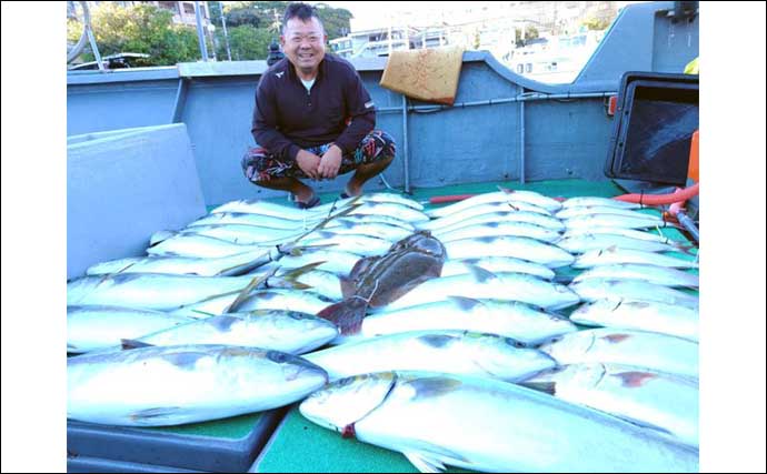 【福岡】落とし込み釣り最新釣果　117cm頭にビッグサイズヒラマサ続々