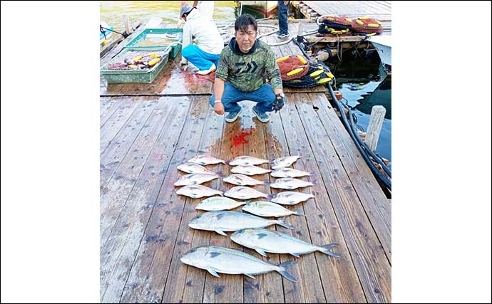 【三重】イカダ＆海上釣り堀最新釣果　カカリ釣りでクロダイにマダイ
