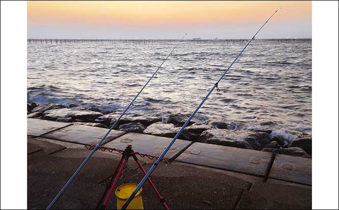 愛知の堤防ちょい投げ釣りでカサゴにアナゴ　夕マヅメにヒット