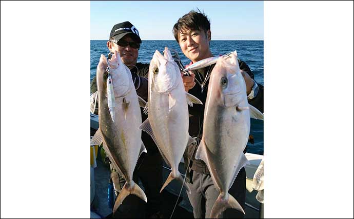 【福岡】船のルアー釣り最新釣果　キャスティングで17kgヒラマサ