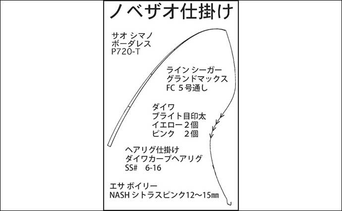 日本式の「のべ竿」に欧州スタイルの「ボイリー」でコイ釣り　大型連打