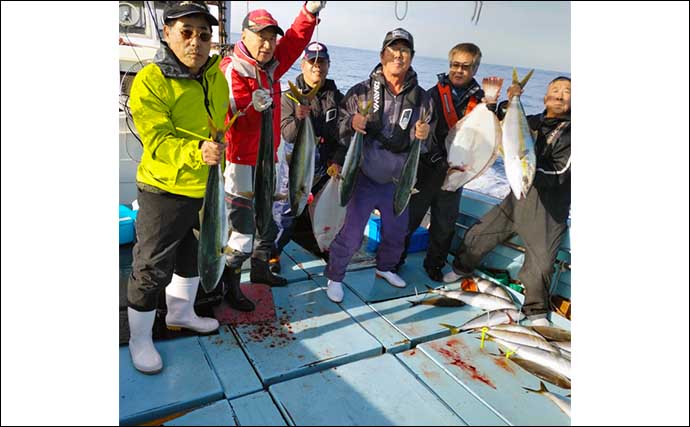 【福岡】落とし込み釣り最新釣果　ヒラマサ・ブリなどの青物が爆釣