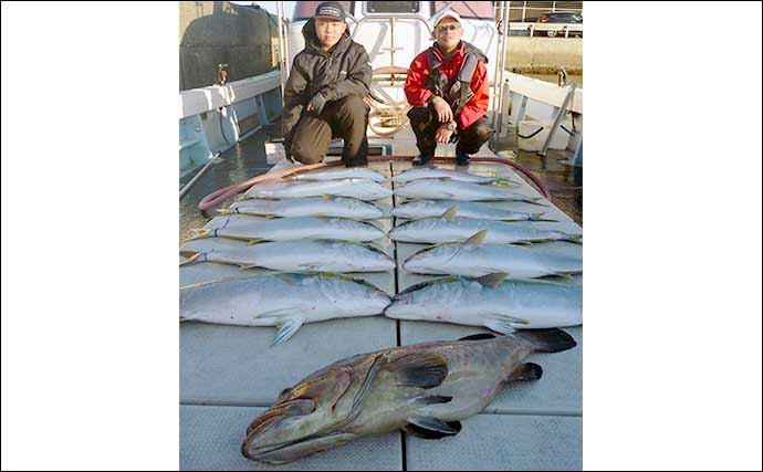 【福岡・玄界灘】船釣り最新釣果　五目釣りでアマダイにアオハタ