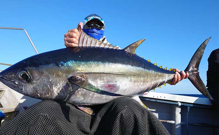 エビングで22.6kgメバチマグロ釣れた【三重】 4回目の挑戦で念願成就