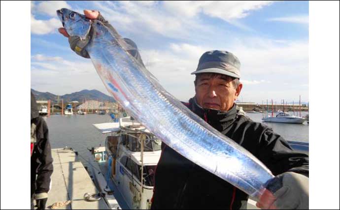 【大分・熊本】船釣り最新釣果　タチウオ狙いで大型が続々顔出し