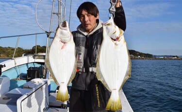 【福岡】落とし込み釣り最新釣果　良型青物に混じって良型ヒラメ顔出し