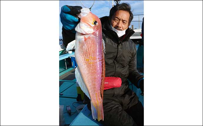 茨城日立沖でアマダイ釣りが好調【釣友丸】 新たな釣りモノとして注目