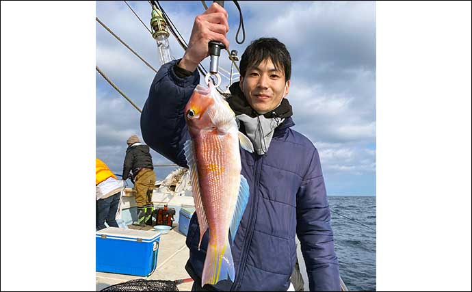 アマダイ五目釣りで55cm大型本命浮上【響灘】 船釣り最新釣果情報