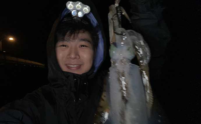 真冬のエギング釣行でアオリイカ3尾【熊本・上天草】 厳寒期の場所選びのコツとは？