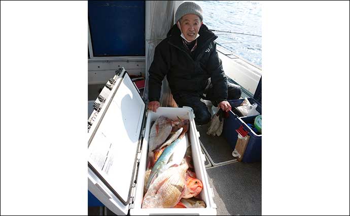 沖五目釣りで良型タカバにレンコ数釣りと多彩【玄界灘】船のエサ釣り最新釣果
