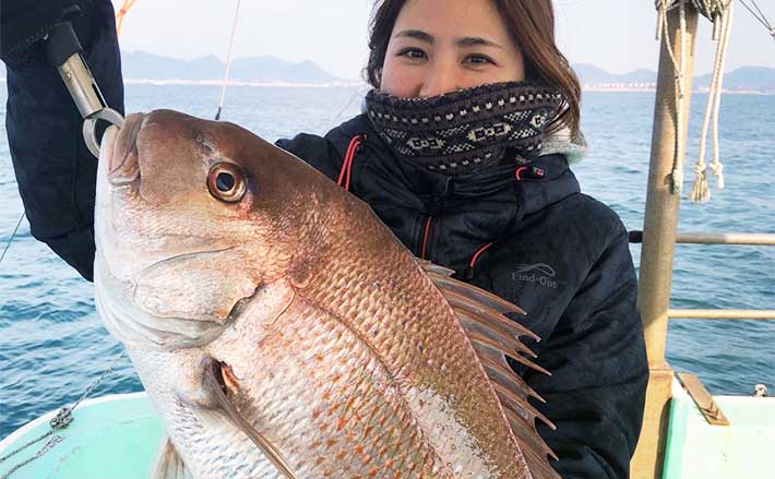 タイラバで良型マダイにジギングでヒラマサ【福岡】船のルアー釣り最新