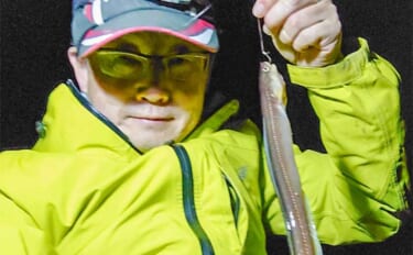 夜波止での投げ釣りでアナゴ2桁釣果【愛知・大野漁港】30mラインで連発