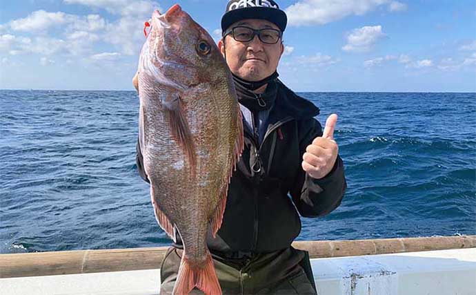 船のエサ釣り最新釣果【玄界灘】沖の五目釣りで大型根魚が好調顔出し