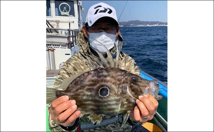 相模湾LTヒラメ船で40cm級中心に船中9尾【神奈川・佐島】イワシ回遊で今後に期待