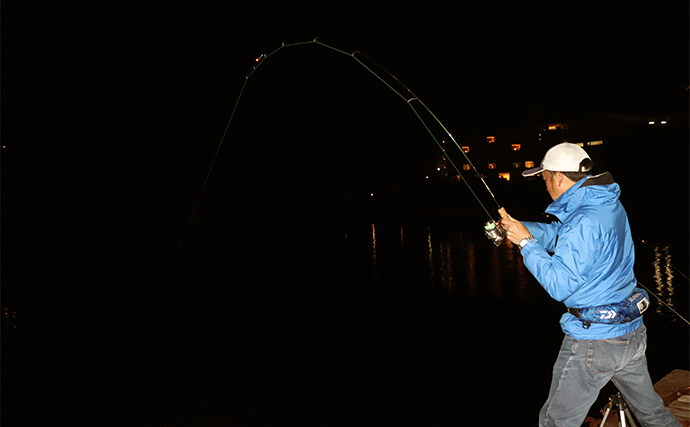 夜の堤防で手軽に狙う【投げアナゴ釣り】　シーズン・仕掛け・ポイント選び・釣り方を解説