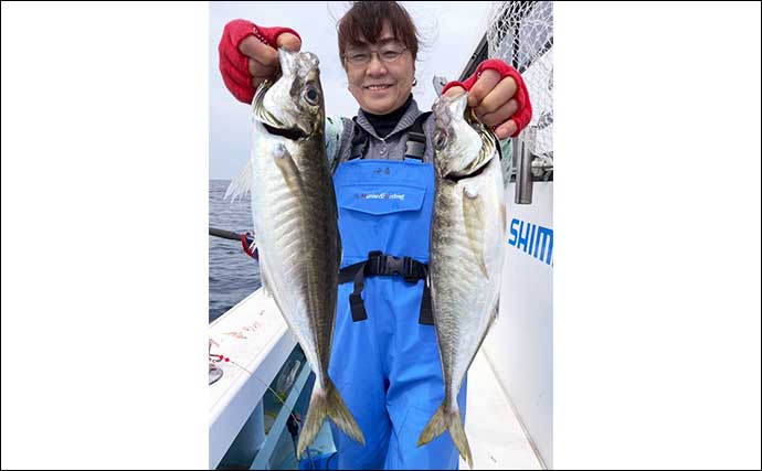 【釣果速報】テンヤタチウオ釣りで指幅7本級を筆頭に釣れる日20尾（大分・熊本）