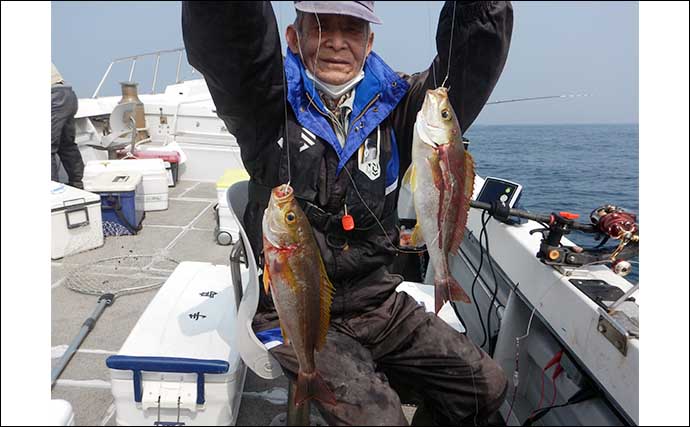 テンビン五目船でのイサキ釣り攻略【九州】実釣では35cm本命に5kg級マダイも登場