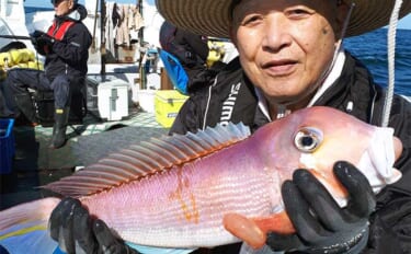 【釣果速報】沖の五目釣りでアマダイにレンコダイなど美味魚多彩（福岡）