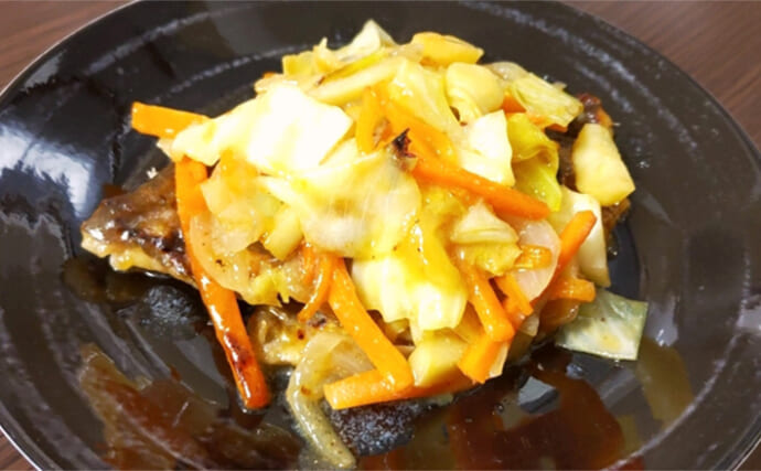 釣った渓魚と野菜で作る「アマゴのチャンチャン焼き」レシピ　溶かしバターが隠し味
