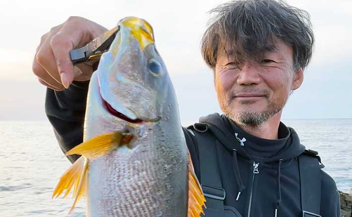 五島列島の磯でフカセ＆エギング釣行満喫【長崎】クロにアオリイカに両