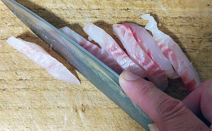 釣り魚で作る「夏の食欲増進」レシピ：イシガキダイとアボカドのサラダ
