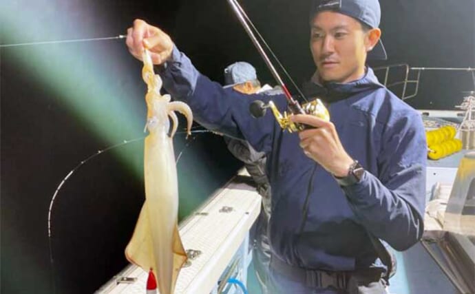 【最新釣果】呼子沖の夜焚きイカ釣りで釣る人100尾オーバーと好調（長崎・佐賀）
