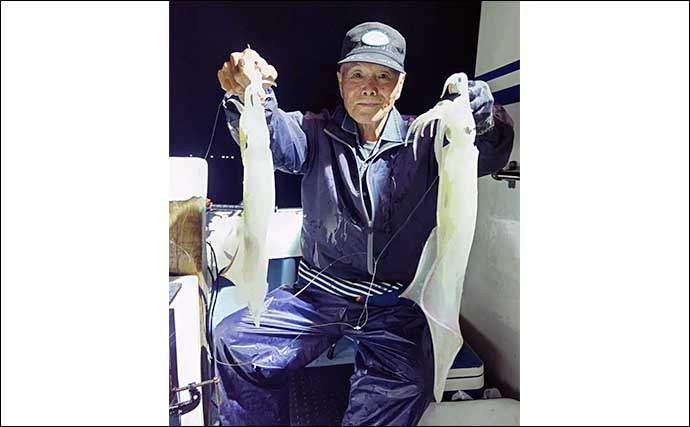 【最新釣果】呼子沖の夜焚きイカ釣りで釣る人100尾オーバーと好調（長崎・佐賀）