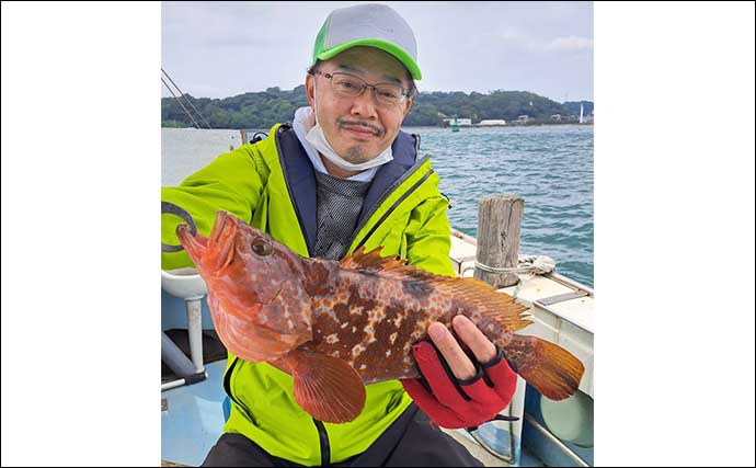 【釣果速報】船からの泳がせ釣りで大型ヒラメにアラなど高級魚を好捕（福岡）