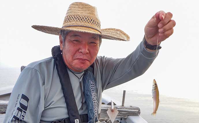 船キス釣りで余裕の100匹超え【三重・丸安丸】型に不満も終始入れ食いを堪能