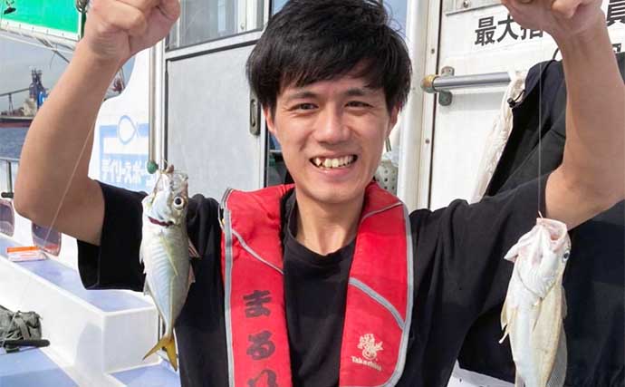 関東の【船釣り特選釣果】東京湾のLTアジ釣りは半日でも充実釣果！