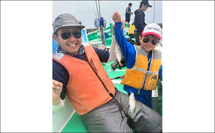 東京湾で開催された船アジ釣り教室で子供たちに笑顔【林遊船】食育にも