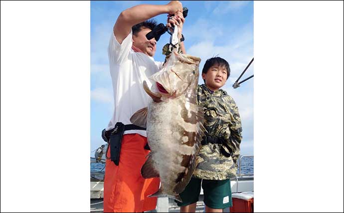 【釣果速報】沖五目釣りで大型アコウ含み好土産をゲット！（福岡）