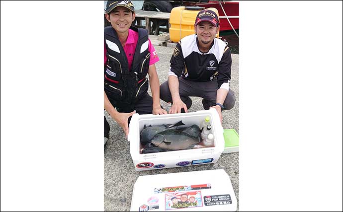 磯フカセ釣りで40cm級尾長グロ（グレ）含み1投1尾の入れ食い堪能【山口・蓋井島】