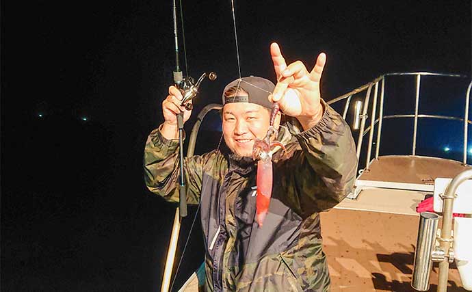 イカメタル釣行でマイカ18匹【福井・あみや渡船】腕の差が顕著に出る展開に