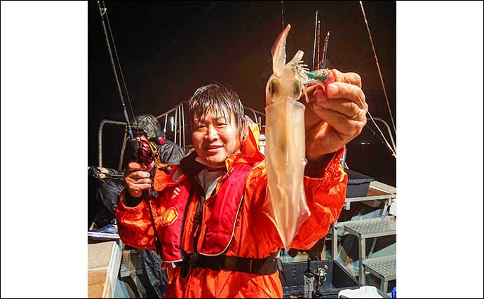 イカメタル釣行でマイカ18匹【福井・あみや渡船】腕の差が顕著に出る展開に