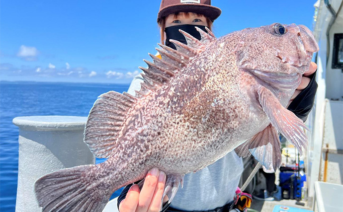 ジギング＆タイラバ釣行で3kgアラを手中【新潟・光海丸】好ゲストにワラサにマゾイ