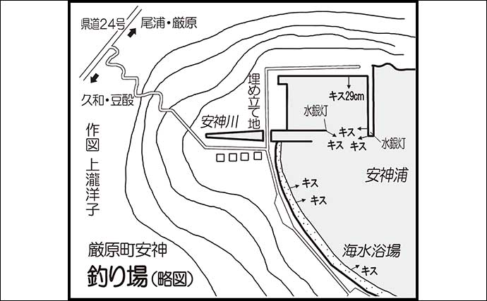 堤防からの投げキス釣りで29cm筆頭に良型多数70尾キャッチ【長崎・対馬】