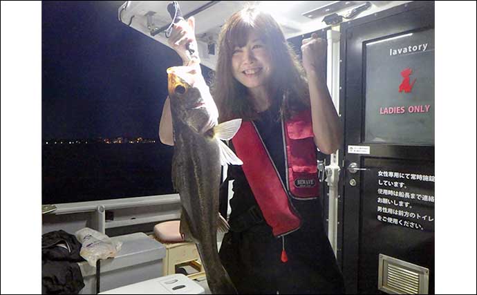 【釣果速報】夜のカカリ釣りで初挑戦者がスズキサイズをキャッチ（愛知）