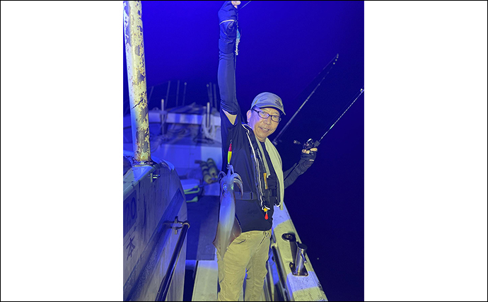 【最新釣果】野母崎沖の夜焚きイカ釣りで釣る人150尾と好調（大分・熊本）