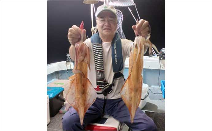 【最新釣果】玄界灘の夜焚きイカ釣りで入れ乗り継続中！200尾釣る人も（福岡）