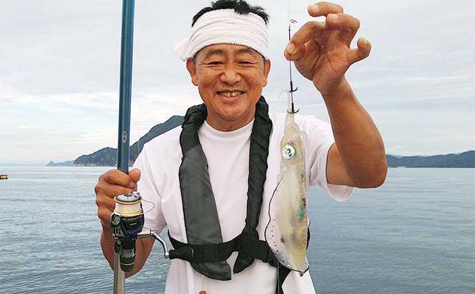 イカダからのヤエン＆エギング釣行でアオリイカ30匹超え【福井・あみや渡船】